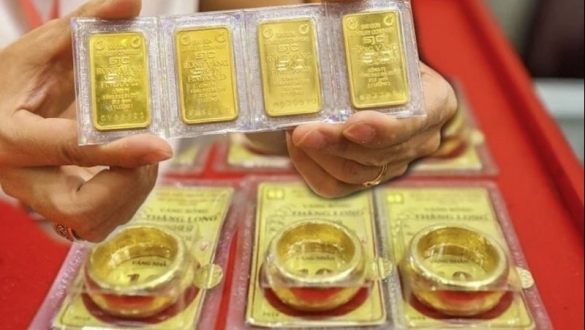 Giá vàng trong nước tăng ngược chiều thế giới