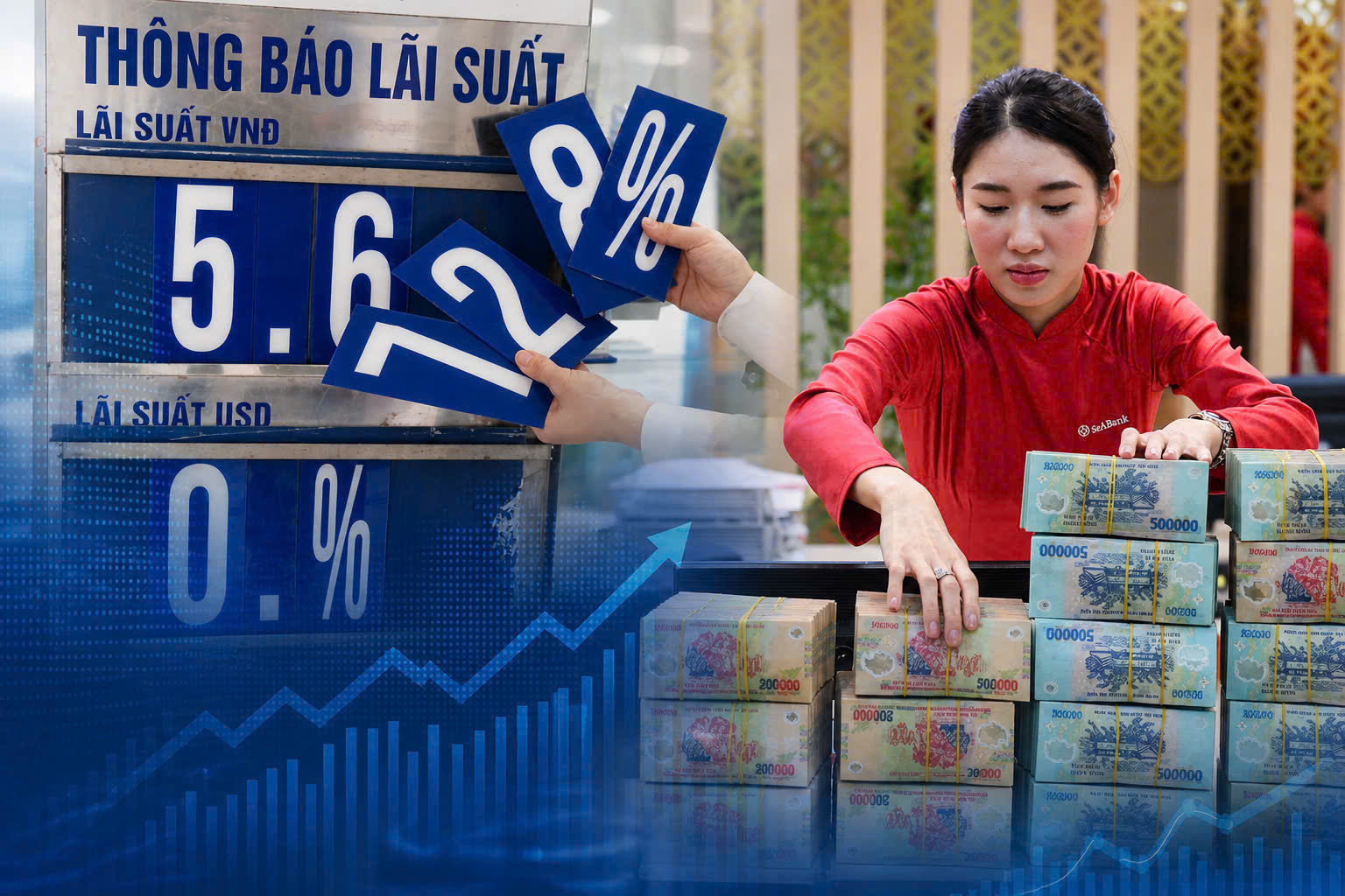 Lãi suất huy động tháng 5 giảm, mở kỳ vọng hạ chi phí vay