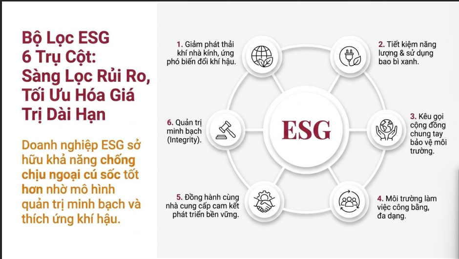 Cổ phiếu ESG hút dòng tiền dài hạn: Agriseco gọi tên 5 doanh nghiệp tiềm năng