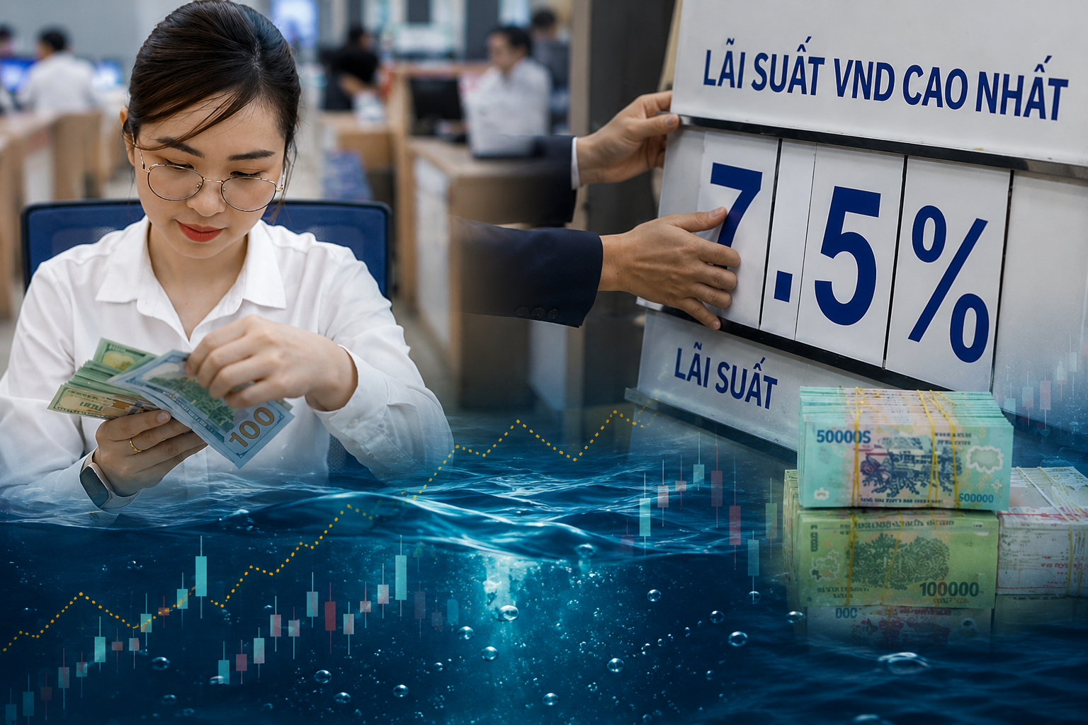 Ngân hàng bước vào cuộc chiến giữ tiền Ngân hàng bước vào cuộc chiến giữ tiền