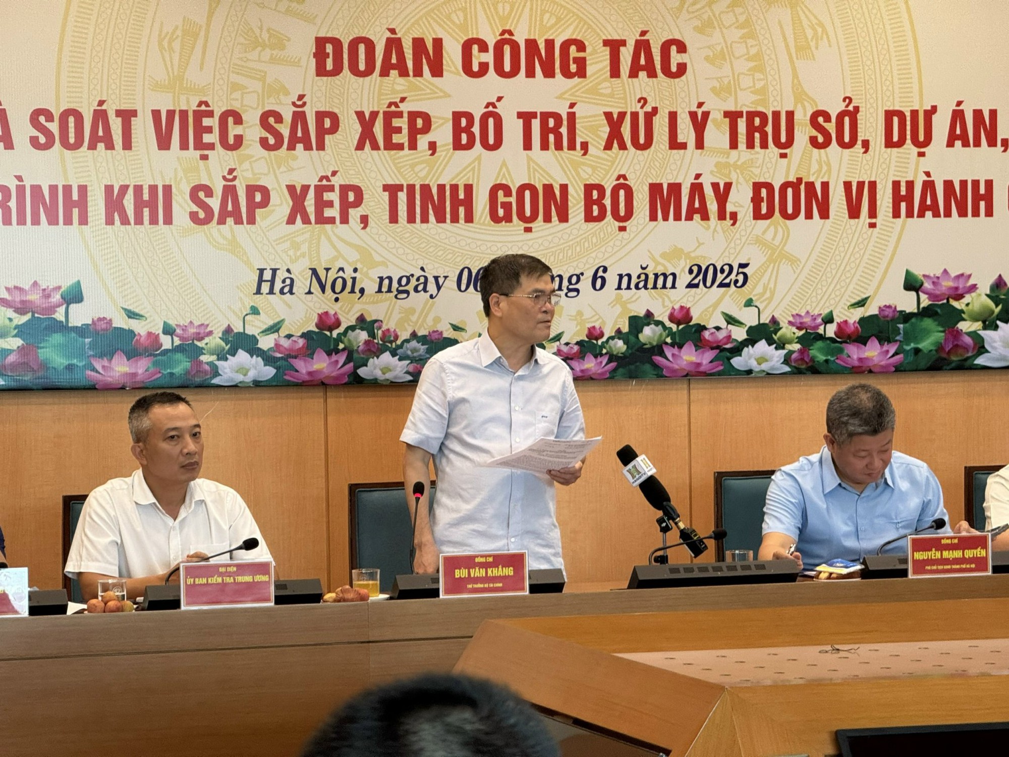 Sắp xếp tài sản công sau tinh gọn bộ máy, Hà Nội hành động quyết liệt Sắp xếp tài sản công sau tinh gọn bộ máy, Hà Nội hành động quyết liệt