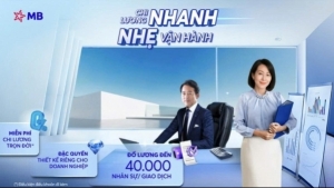 Tin tức ngân hàng nổi bật tuần qua: MB ra mắt giải pháp chi lương siêu tốc
