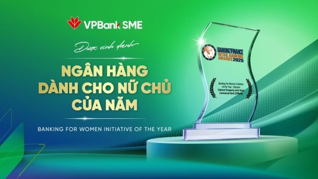 VPBank nhận giải thưởng “Ngân hàng tốt nhất cho doanh nghiệp nữ chủ 2025” VPBank nhận giải thưởng “Ngân hàng tốt nhất cho doanh nghiệp nữ chủ 2025”