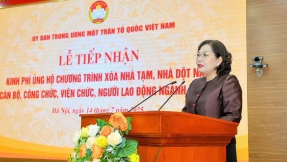 Ngành Ngân hàng chung tay xóa nhà tạm, nhà dột nát