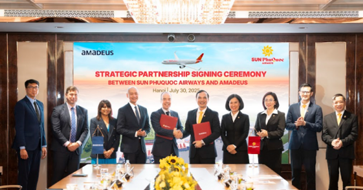 Sun PhuQuoc Airways ký kết hợp tác chiến lược với Amadeus triển khai hệ sinh thái công nghệ hàng không 5 sao Sun PhuQuoc Airways ký kết hợp tác chiến lược với Amadeus triển khai hệ sinh thái công nghệ hàng không 5 sao