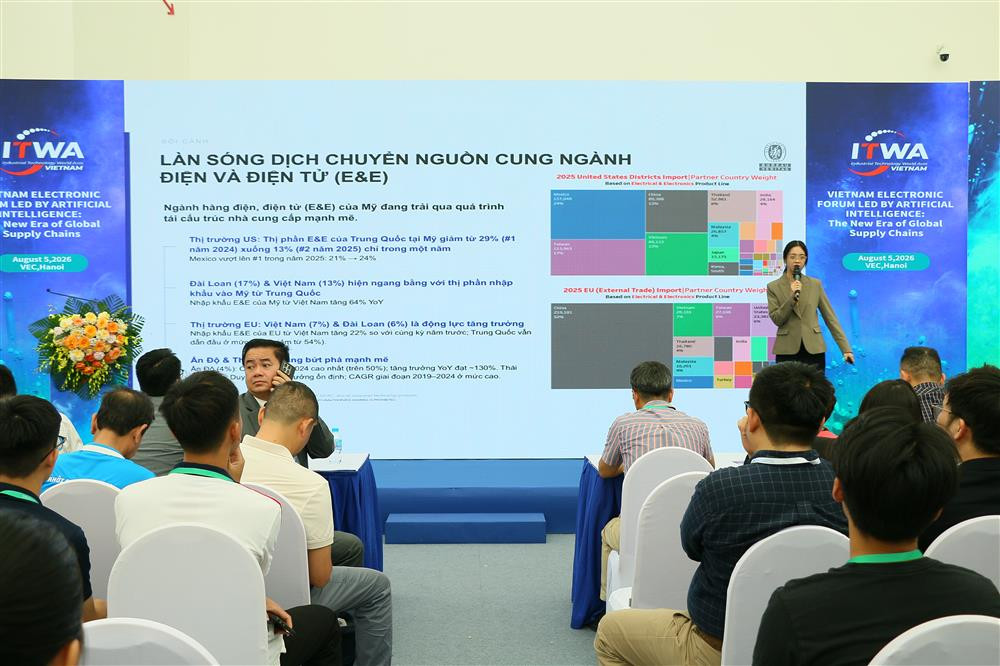 Lợi thế cạnh tranh mới định hình chuỗi cung ứng điện tử