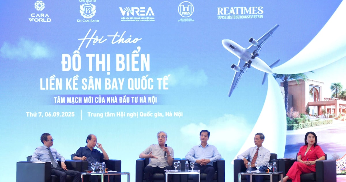 Đô thị biển liền kề sân bay mở ra không gian phát triển mới Đô thị biển liền kề sân bay mở ra không gian phát triển mới