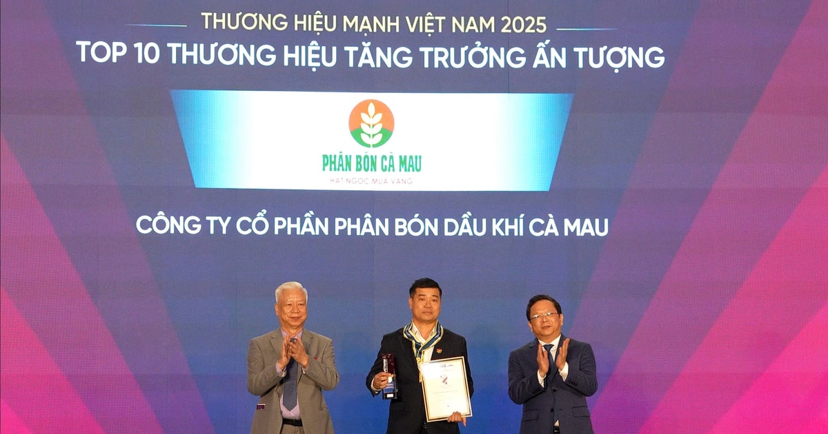 Top 10 thương hiệu tăng trưởng ấn tượng 2025: PVCFC xuất khẩu bứt phá, khẳng định vị thế tiên phong