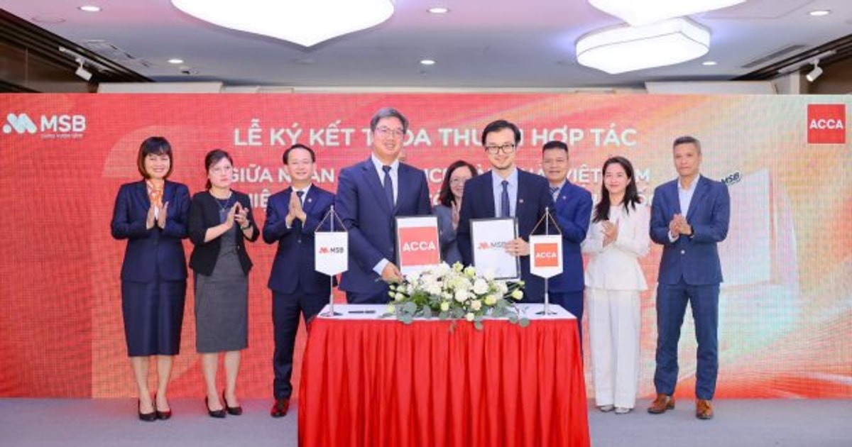MSB đạt chứng nhận ACCA Approved Employer: Khẳng định cam kết phát triển Nhân sự bền vững