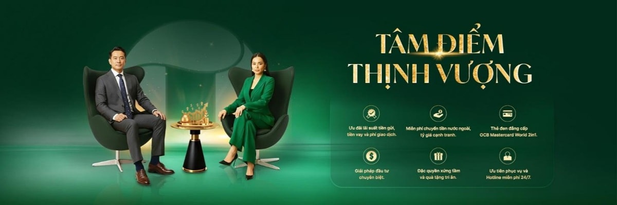 OCB Priority Banking - Phong cách sống tinh hoa qua từng trải nghiệm OCB Priority Banking - Phong cách sống tinh hoa qua từng trải nghiệm