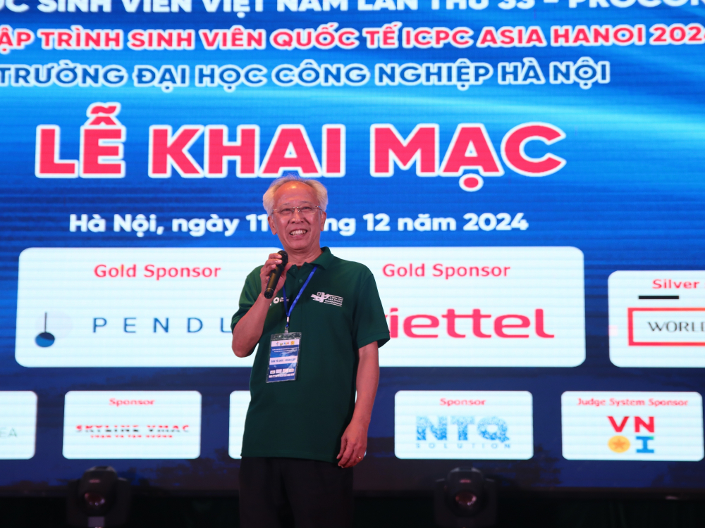 Olympic Tin học Sinh viên Việt Nam lần thứ 33 chính thức khai mạc Olympic Tin học Sinh viên Việt Nam lần thứ 33 chính thức khai mạc