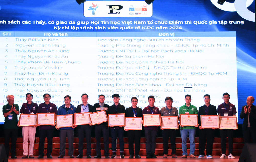 Olympic Tin học Sinh viên Việt Nam lần thứ 33 chính thức khai mạc Olympic Tin học Sinh viên Việt Nam lần thứ 33 chính thức khai mạc