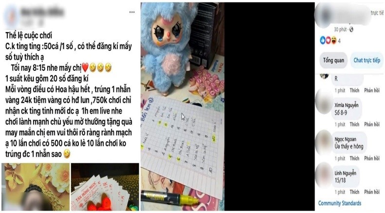 Cảnh báo hình thức cờ bạc trá hình bằng việc quay số nhận “túi mù” Cảnh báo hình thức cờ bạc trá hình bằng việc quay số nhận “túi mù”