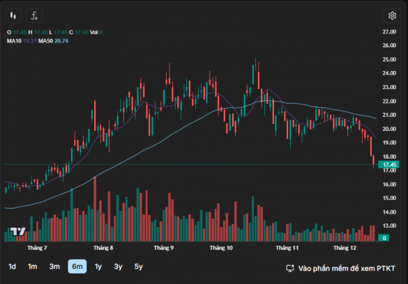 Cổ phiếu DIG suy giảm kéo theo làn sóng bán giải chấp cổ phần của lãnh đạo