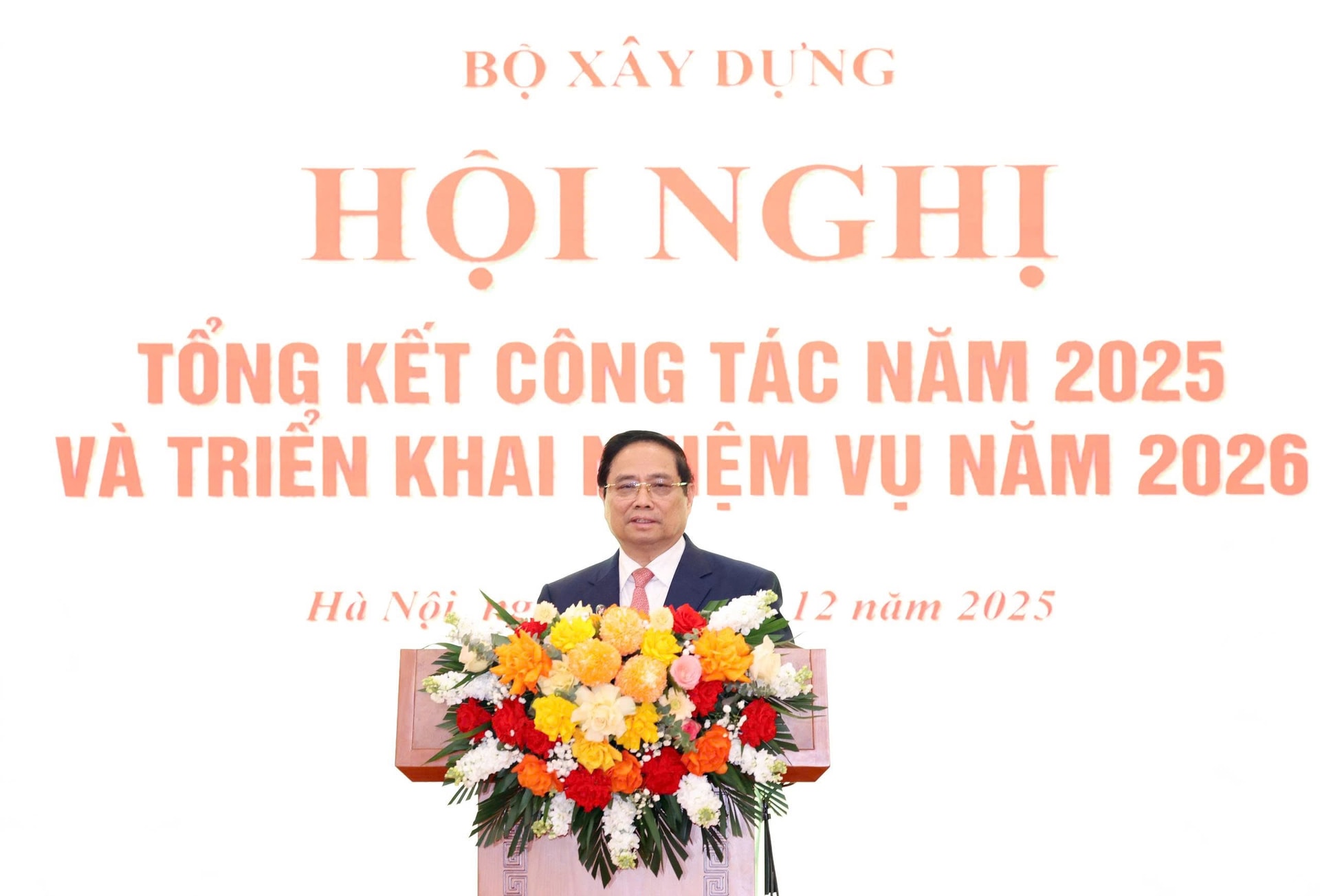 Ngành Xây dựng cần thực hiện "5 đảm bảo, 6 đột phá" trong năm 2026