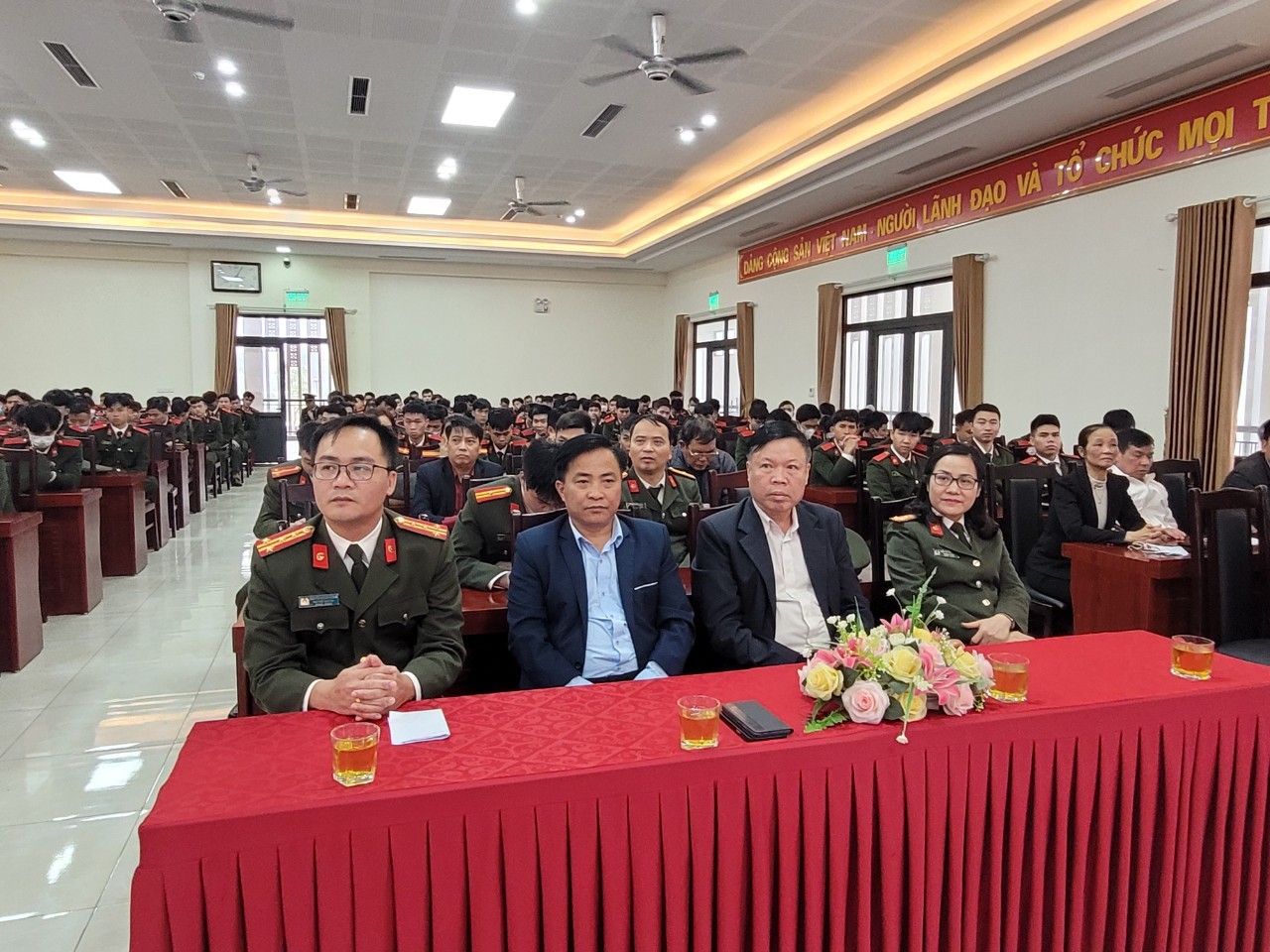 Học viên Trường Đại học Kỹ thuật - Hậu cần CAND