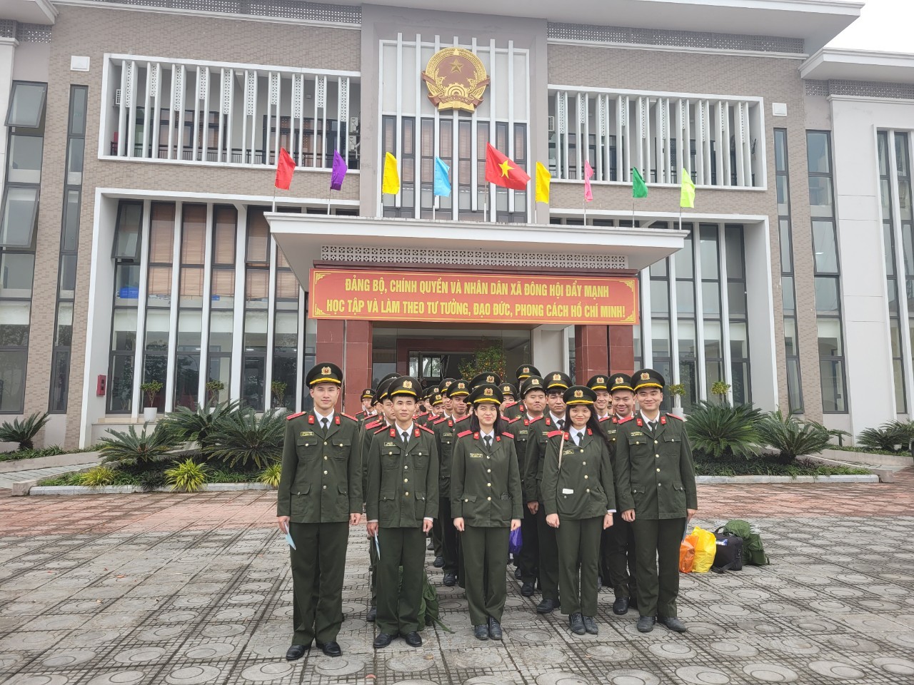 Học viên Trường Đại học Kỹ thuật - Hậu cần CAND