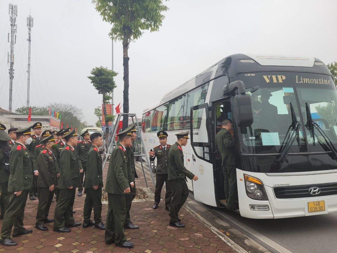 Học viên Trường Đại học Kỹ thuật - Hậu cần CAND