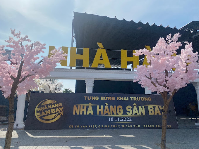Cần Thơ Nhà hàng Sân Bay rộng 1000m2 xây trên đất lúa hoạt động bất chấp lệnh cưỡng chế