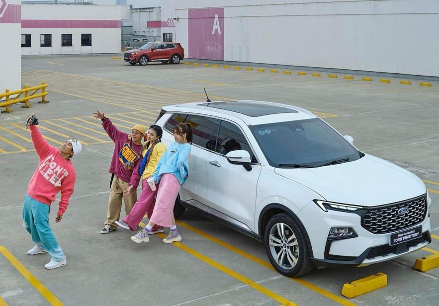 Ford Territory ghi nhận doanh số bán hàng ấn tượng trong năm 2023