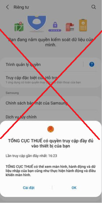 Xuất hiện app giả mạo nhằm chiếm đoạt tài sản người nộp thế, Cục Thuế TP.HCM ra cảnh báo Xuất hiện app giả mạo nhằm chiếm đoạt tài sản người nộp thế, Cục Thuế TP.HCM ra cảnh báo