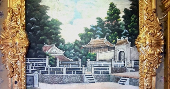 Tìm thấy lời giải cho bức tranh thứ sáu trên tường cung An Định