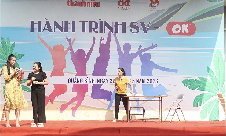 Đoàn viên, sinh viên tỉnh Quảng Bình tràn đầy hứng khởi với "Hành trình SV - OK"