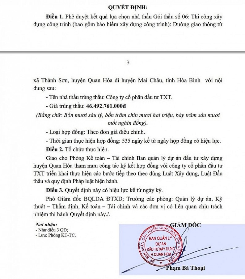 Thanh Hóa: Hủy gói thầu 49 tỷ đồng, yêu cầu làm rõ trách nhiệm tập thể, cá nhân liên quan Thanh Hóa: Hủy gói thầu 49 tỷ đồng, yêu cầu làm rõ trách nhiệm tập thể, cá nhân liên quan