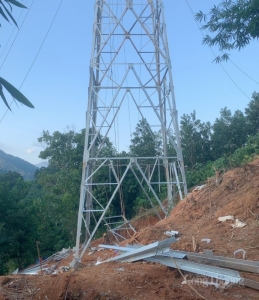 Gỡ vướng mặt bằng cho dự án đường dây 220kV Nậm Sum – Nông Cống