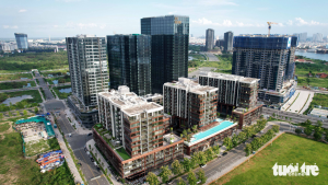 Cận cảnh loạt dự án bên cầu Ba Son sắp vận hành, giá cả chục tỉ/căn 1 phòng ngủ