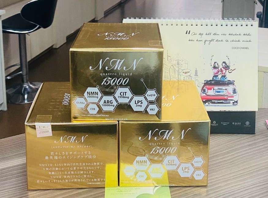 TPBVSK NMN Quatro liquid 15000 tiếp tục vi phạm pháp luật về quảng cáo