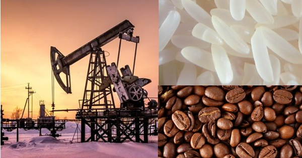 Thị trường ngày 23/6: Giá dầu, vàng, cà phê arabica lao dốc, gạo đạt đỉnh 2 năm