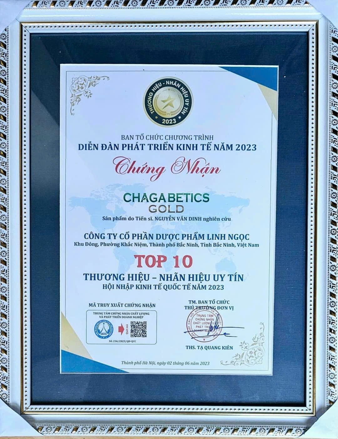 ChagaBetics Gold: Chìa khóa giảm đường huyết và biến chứng tiểu đường