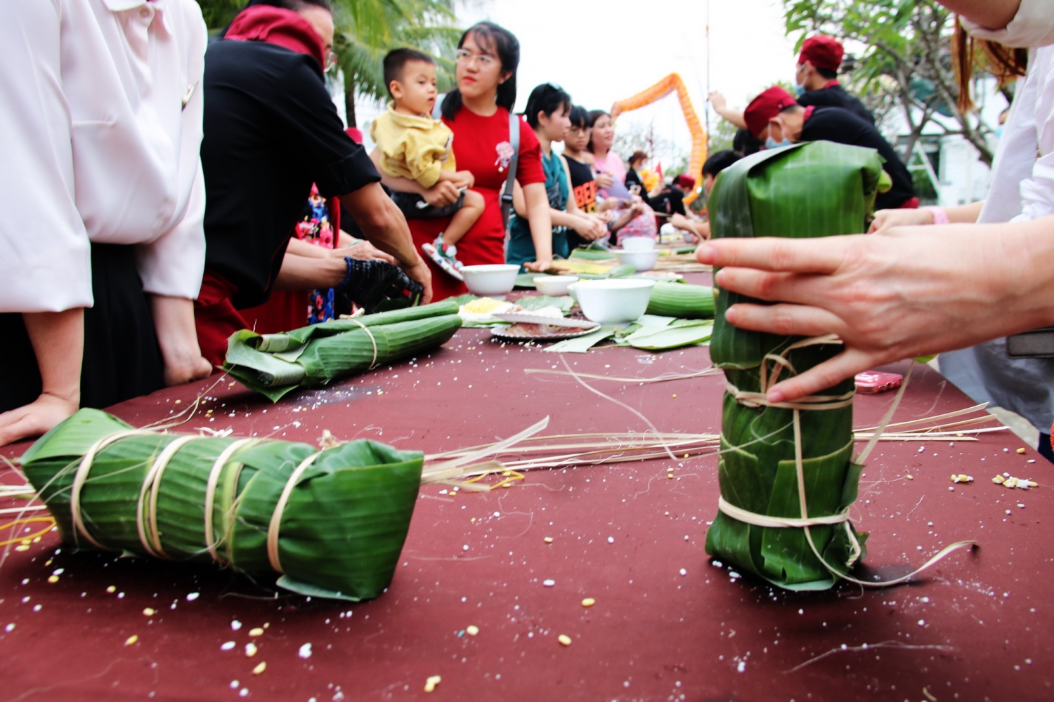 Lễ hội Bánh Tét: “Trở lại Tết xưa” tại Champa Island Nha Trang