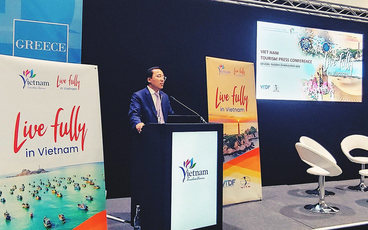 Quảng bá đậm nét hình ảnh du lịch Việt Nam tại WTM London 2022