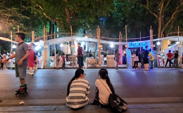 Điểm nhấn không gian tre trúc tại Lễ hội Thiết kế sáng tạo Hà Nội 2022 Điểm nhấn không gian tre trúc tại Lễ hội Thiết kế sáng tạo Hà Nội 2022 - ảnh 2