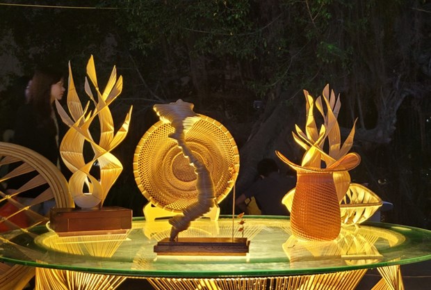 Điểm nhấn không gian tre trúc tại Lễ hội Thiết kế sáng tạo Hà Nội 2022 Điểm nhấn không gian tre trúc tại Lễ hội Thiết kế sáng tạo Hà Nội 2022 - ảnh 4