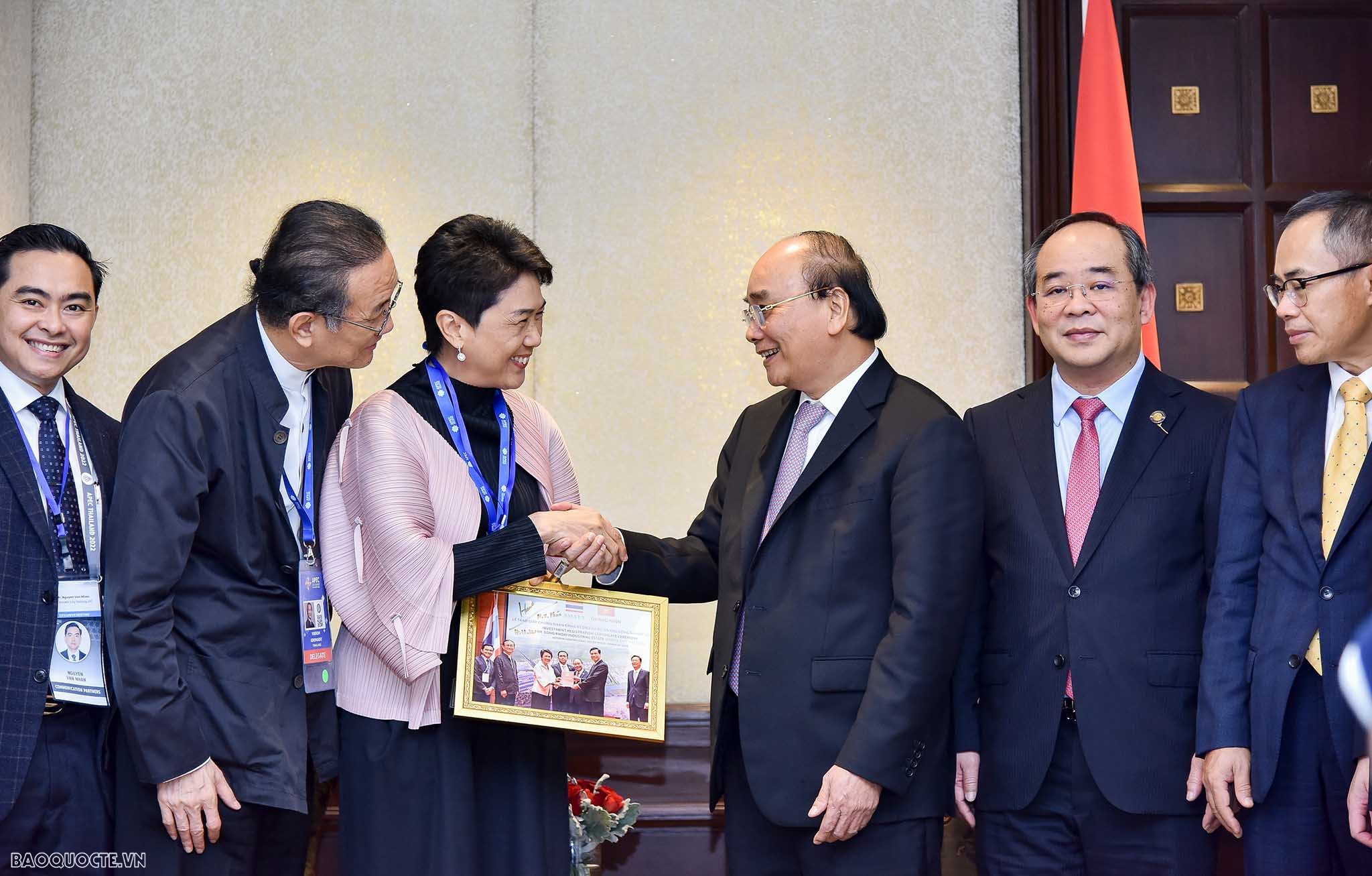 Tiếp nhà sáng lập CEO tập đoàn Amata Vikrom Kromadit