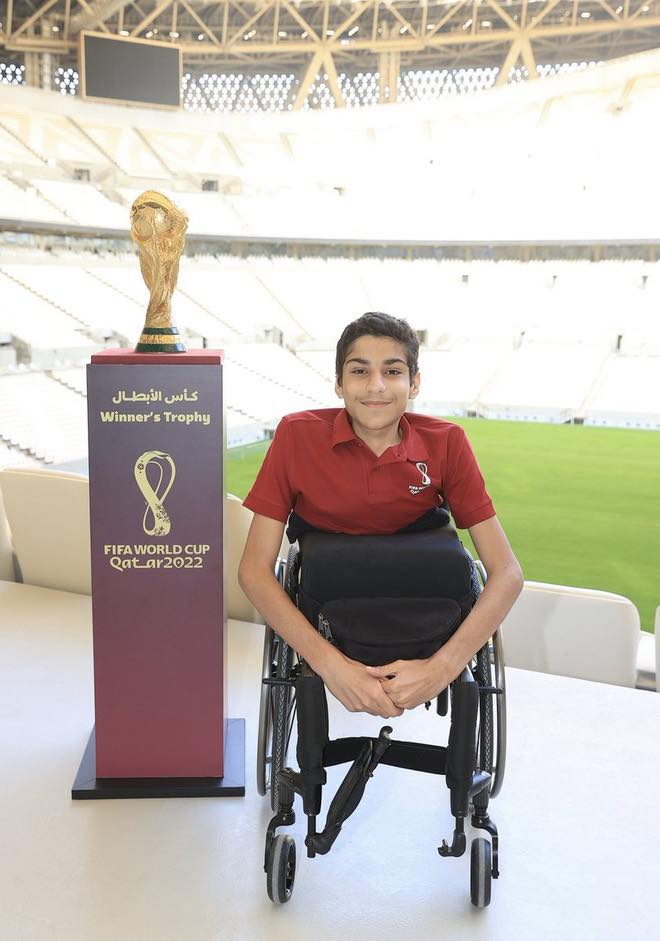 Ghanim Al Muftah - chàng trai khuyết tật xuất hiện trong lễ khai mạc World Cup 2022 là ai?  4