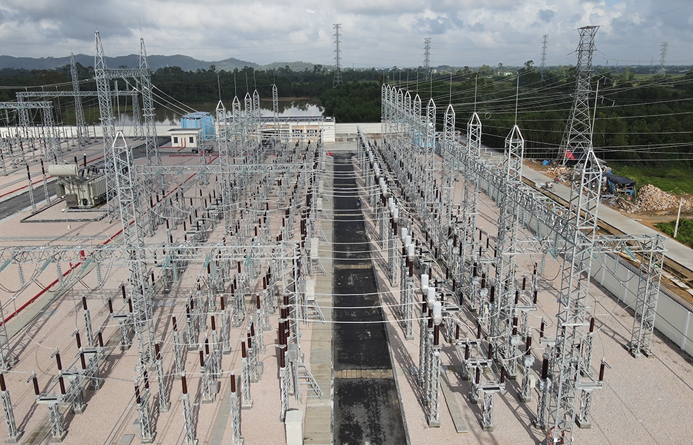 Đóng điện Trạm biến áp 220kV Duy Xuyên (Quảng Nam)