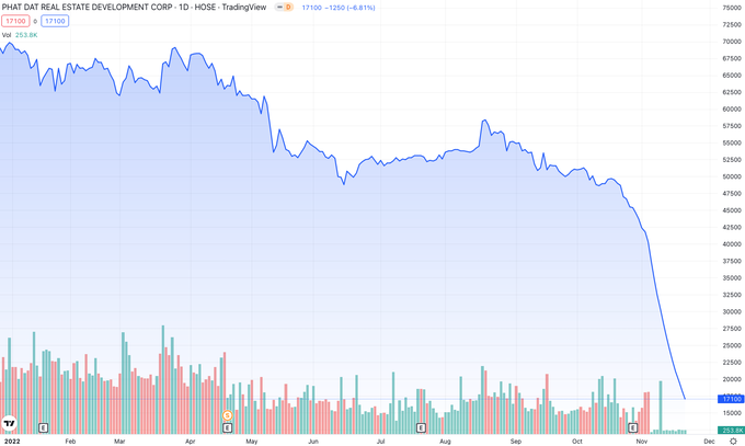 Cổ phiếu giảm sàn 12 phiên liên tục, CEO Phát Đạt muốn chi trăm tỷ đồng để mua - 1