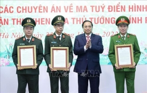 Thủ tướng Phạm Minh Chính: Không để Việt Nam là địa bàn trung chuyển ma túy quốc tế
