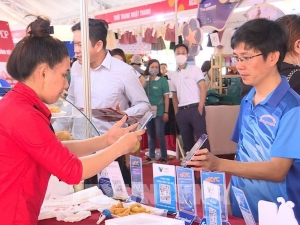 Bình Phước tổ chức phiên chợ không dùng tiền mặt