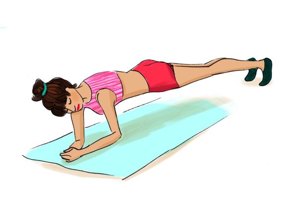 5 bài tập thể dục tại nhà giúp giảm đau lưng dưới - Ảnh 6. 5 bài tập thể dục tại nhà giúp giảm đau lưng dưới - Ảnh 6.