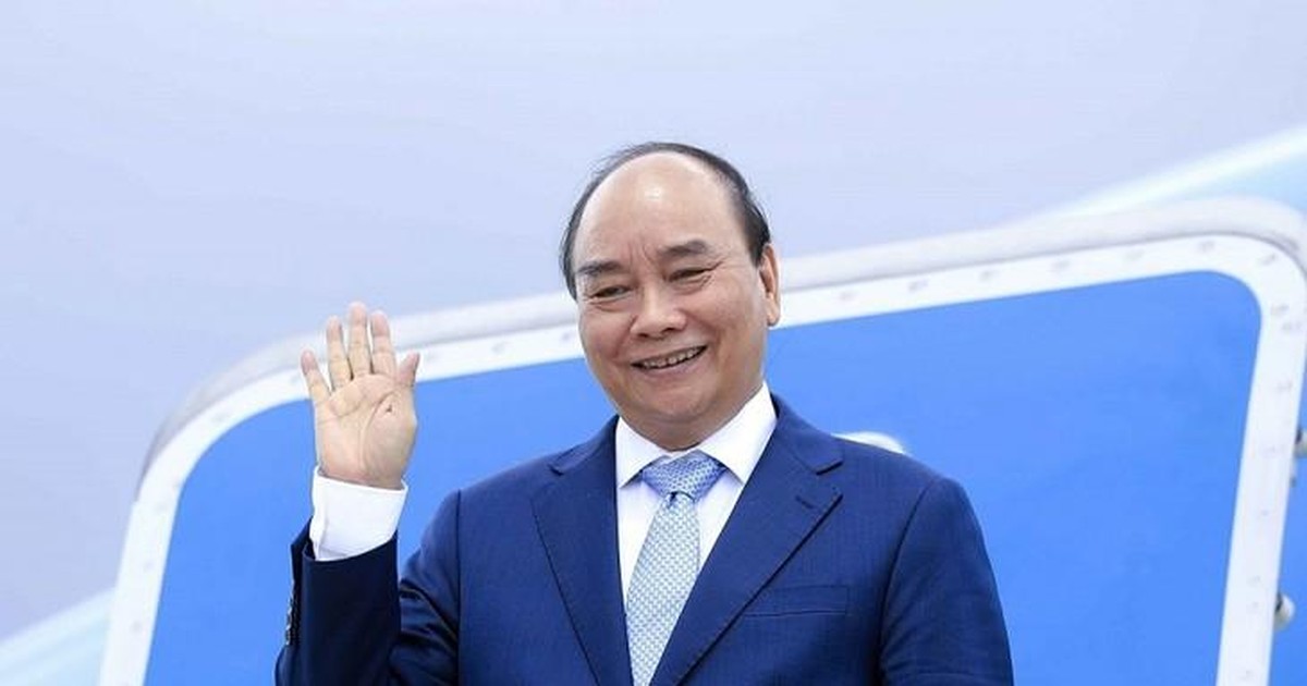 Chủ tịch nước Nguyễn Xuân Phúc lên đường thăm cấp Nhà nước tới Hàn Quốc