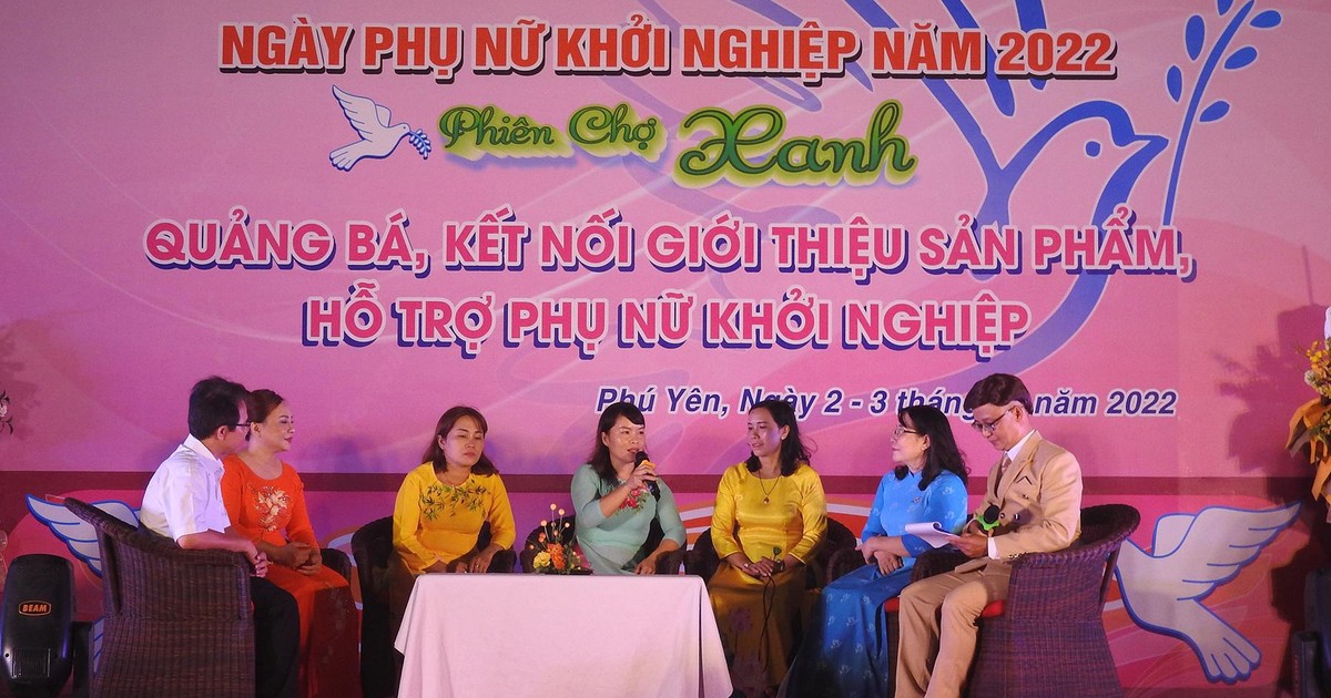 Phiên chợ xanh hỗ trợ phụ nữ Phú Yên khởi nghiệp