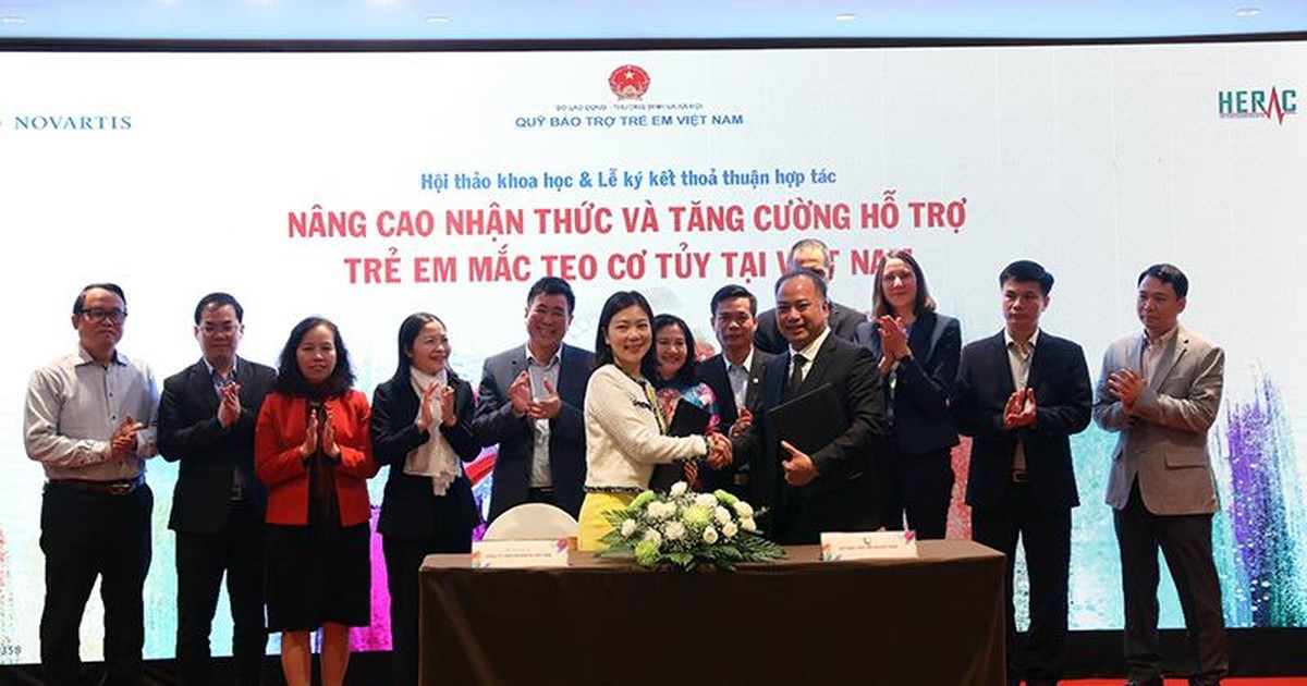8,1 tỷ đồng giúp nâng cao nhận thức và hỗ trợ trẻ mắc teo cơ tủy tại Việt Nam