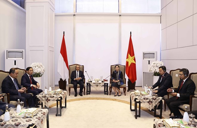 Chủ tịch nước: Quan hệ Việt Nam-Indonesia ngày càng phát triển mạnh mẽ