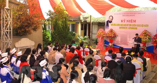 Kỷ niệm 155 năm Ngày sinh chí sỹ yêu nước Phan Bội Châu