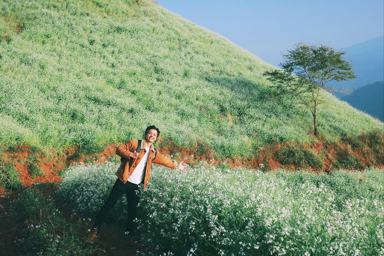 Mùa hoa cải trắng đẹp nức lòng tại Mộc Châu Mùa hoa cải trắng đẹp nức lòng tại Mộc Châu